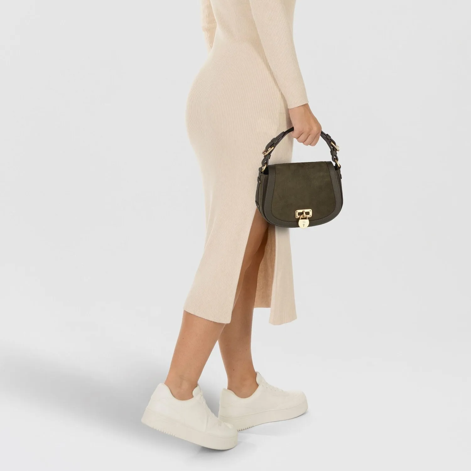 Lauren Ralph Lauren Tanner Borsa a tracolla Pelle 20 cm