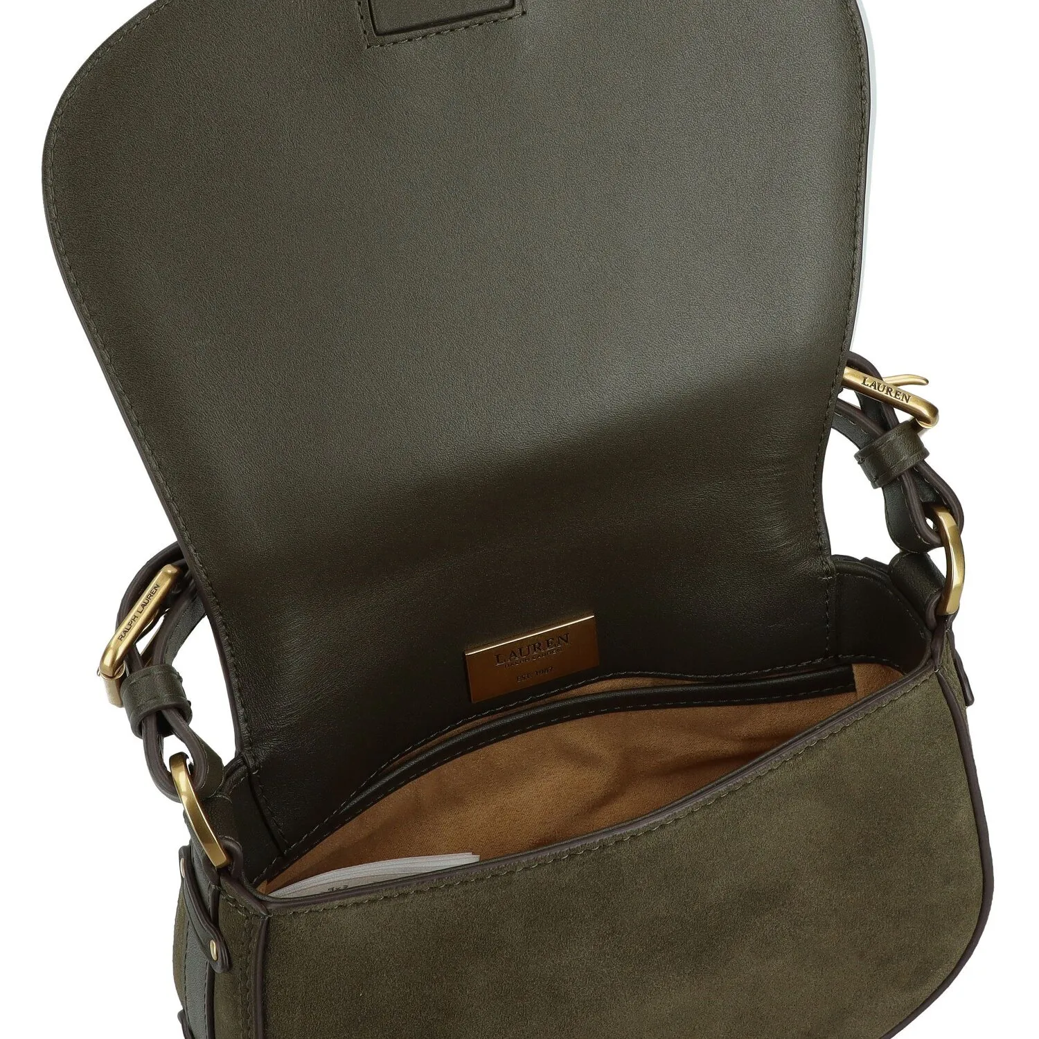 Lauren Ralph Lauren Tanner Borsa a tracolla Pelle 20 cm