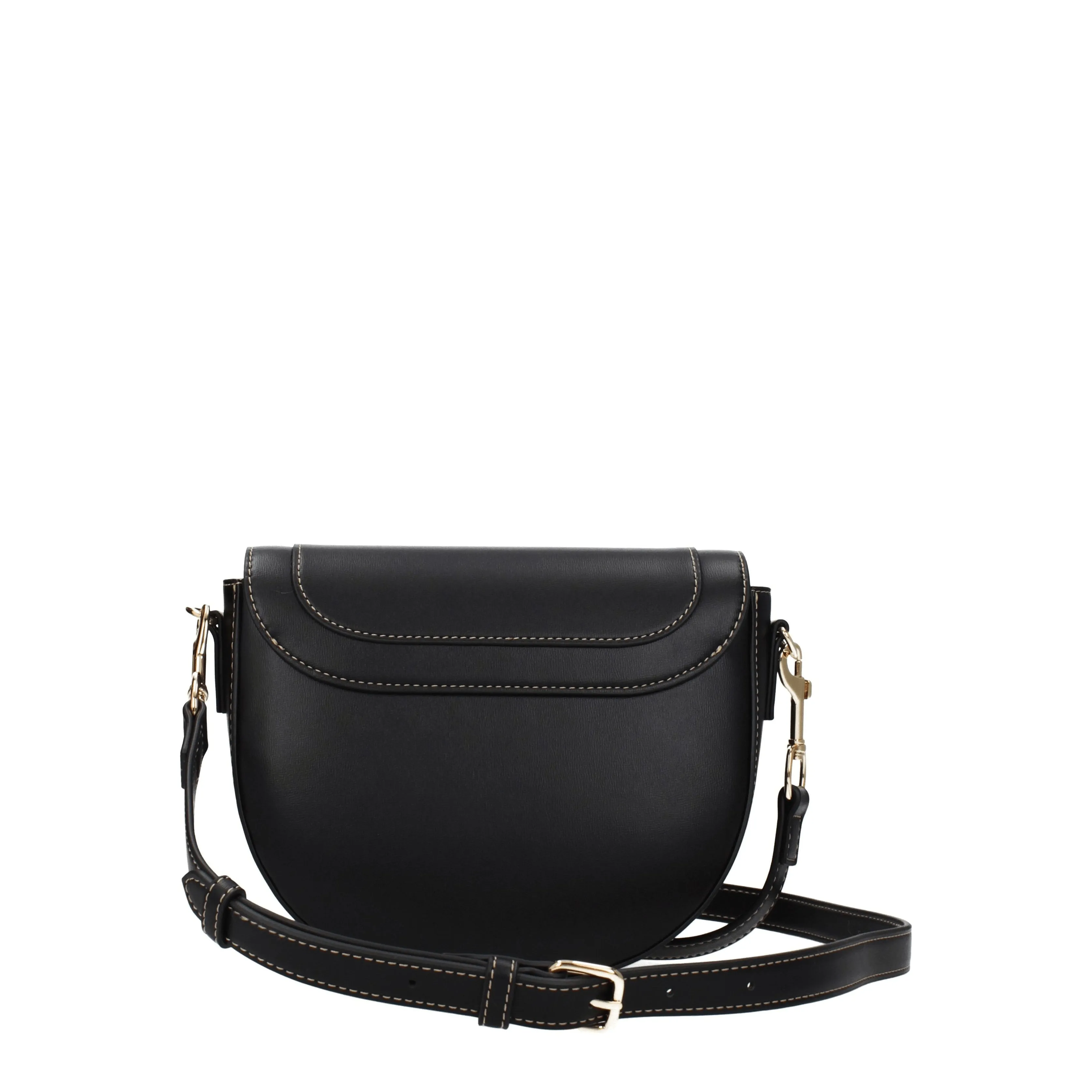 Love Moschino Borse a Tracolla Eco friendly Donna Poliuretano Nero