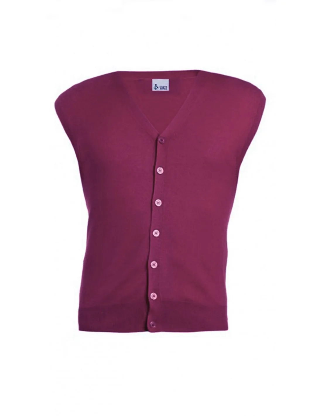 Maglia cardigan gilet sm p lana merino bordo' taglie forti
