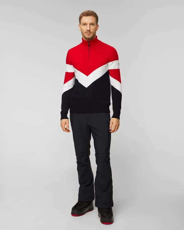 Maglione con apertura da uomo Fusalp Donovan