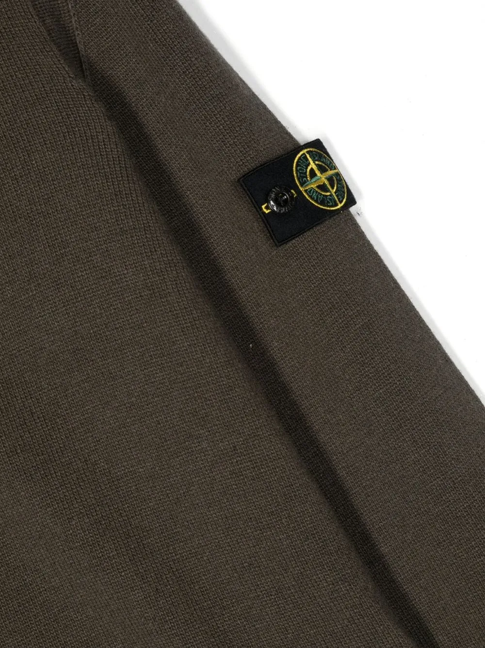 Maglione girocollo con applicazione Compass