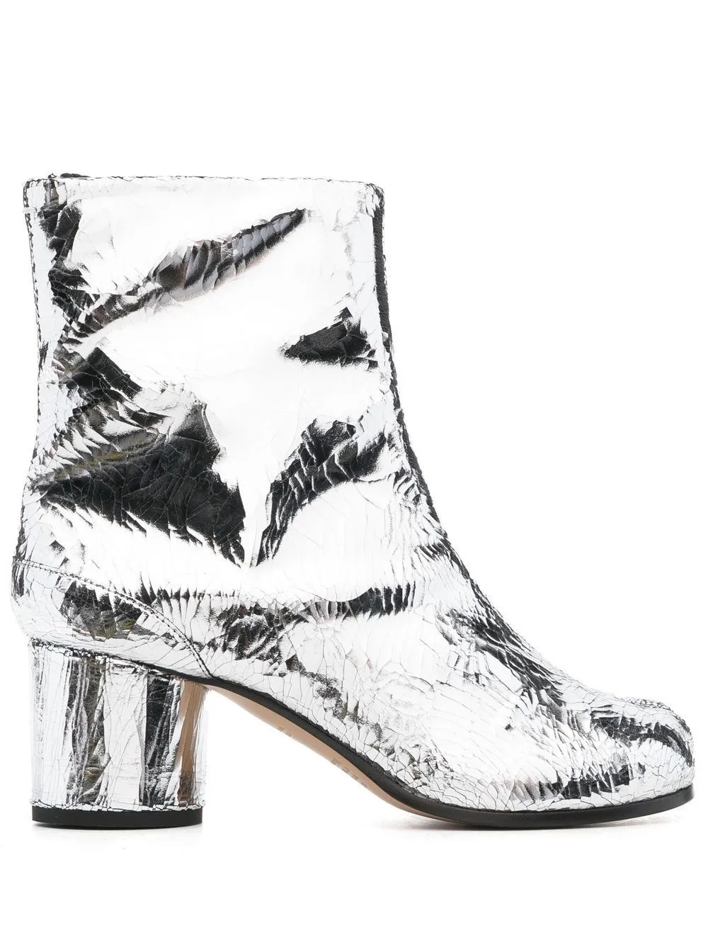 Maison Margiela-Stivaletti Tabi 60mm effetto specchio
