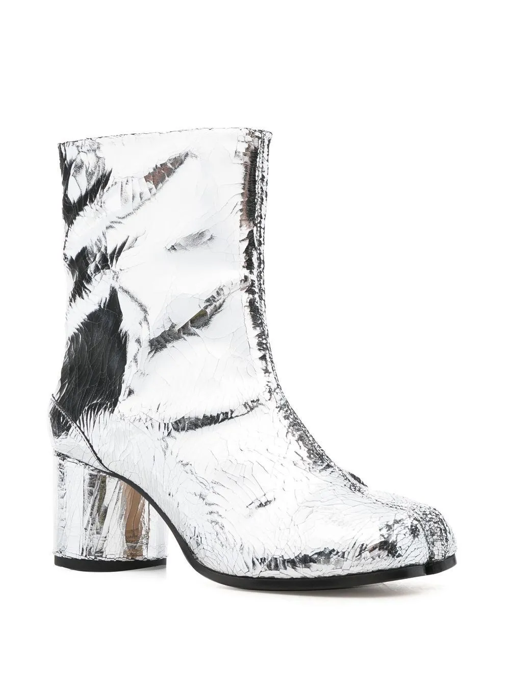 Maison Margiela-Stivaletti Tabi 60mm effetto specchio