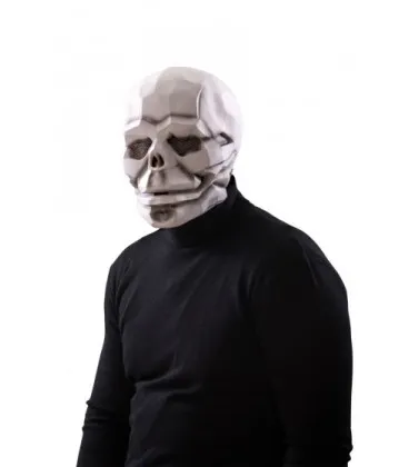 MASCHERA SCHELETRO SCOLPITO
