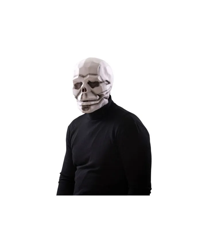 MASCHERA SCHELETRO SCOLPITO