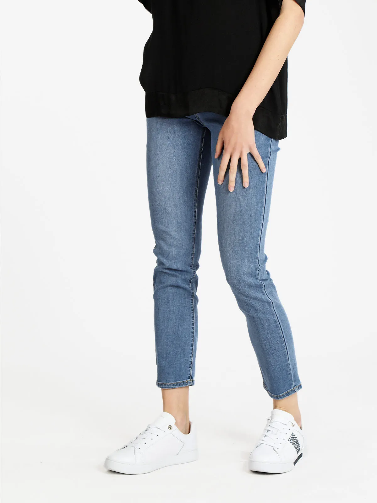 Max & Liu Jean femme coupe classique
