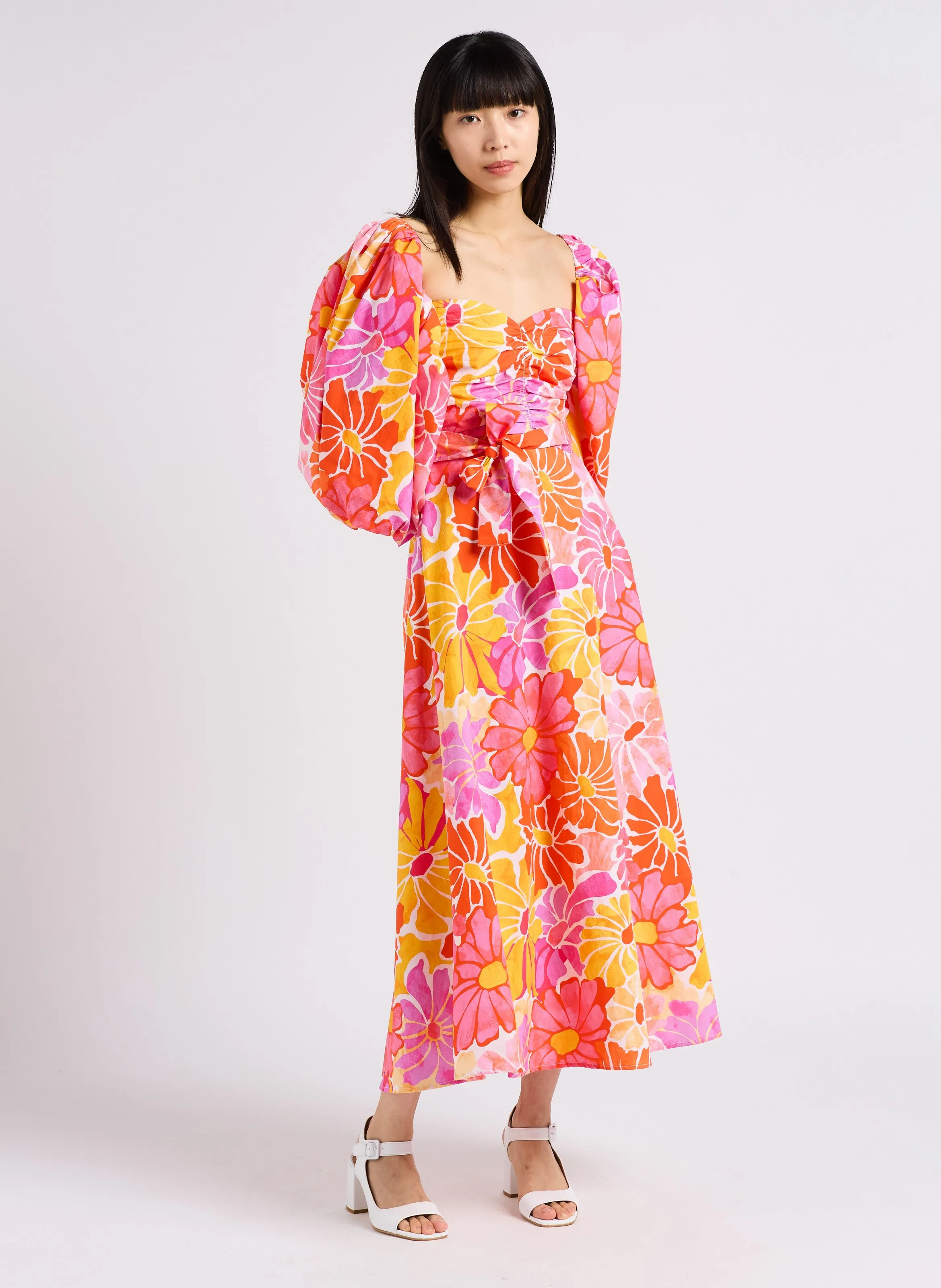  MELLOW YELLOW   LEONDRE - Sandali in vernice con tacco | Bianco