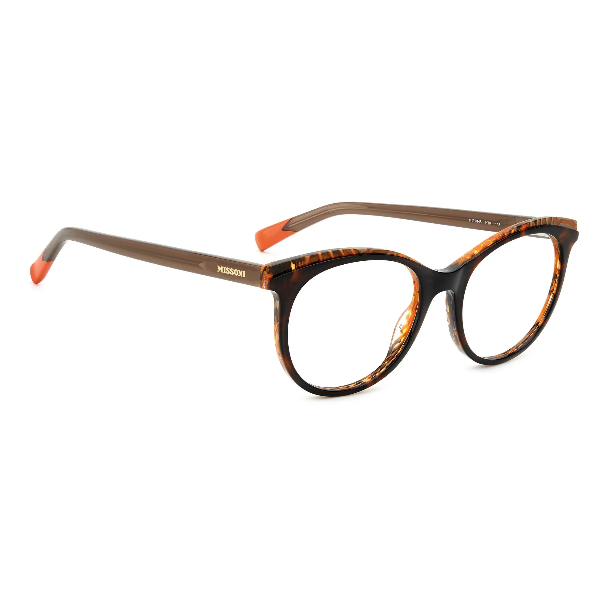   Missoni MIS 0145 - HTK Motivo Avana Arancione | Occhiale Da Vista Donna 