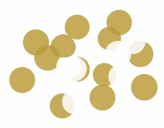 Mix Confetti Oro e Bianco 10g