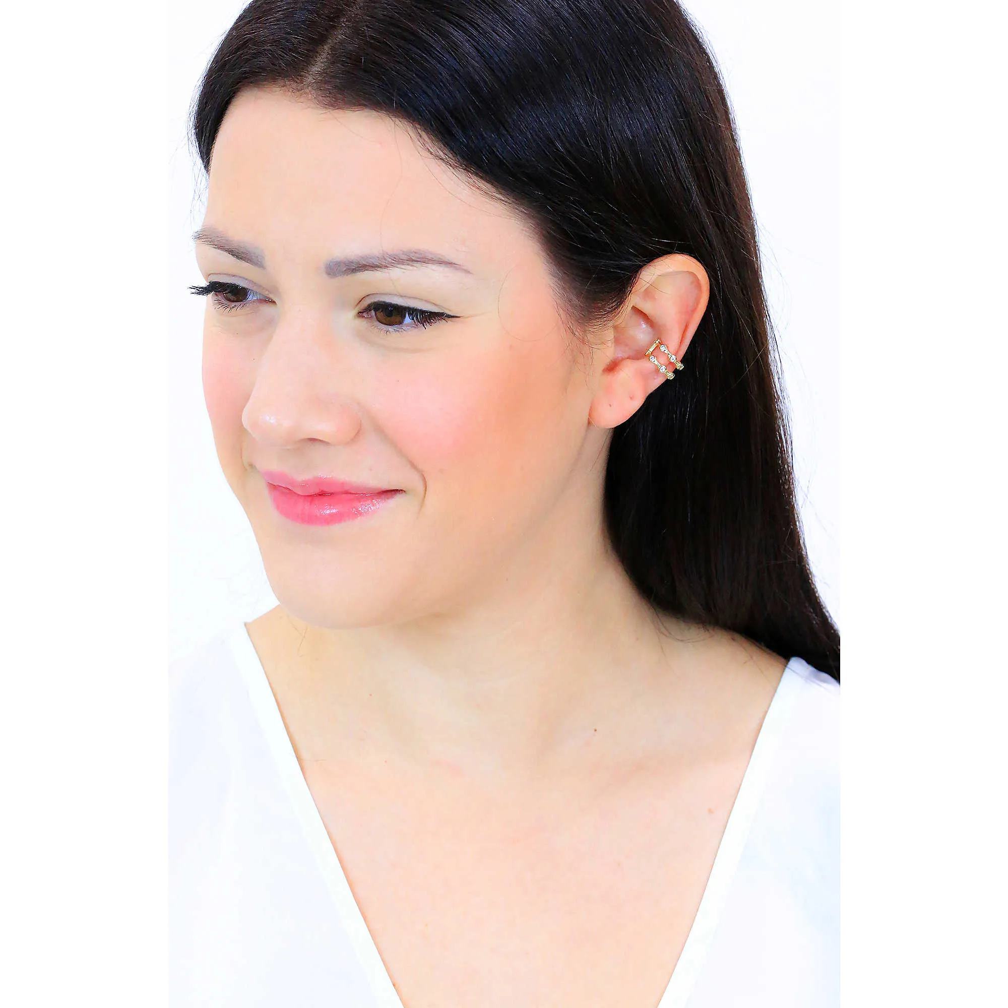 Mono Orecchino ear cuff donna Barbieri Classic Collection senza buco