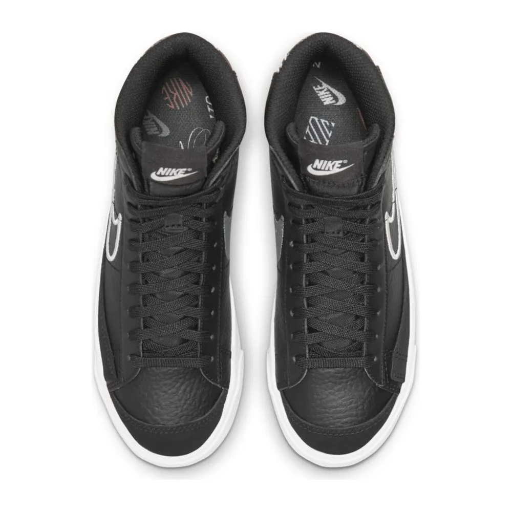 Nike - Blazer Mid - NERO-BIANCO - DJ0265-001