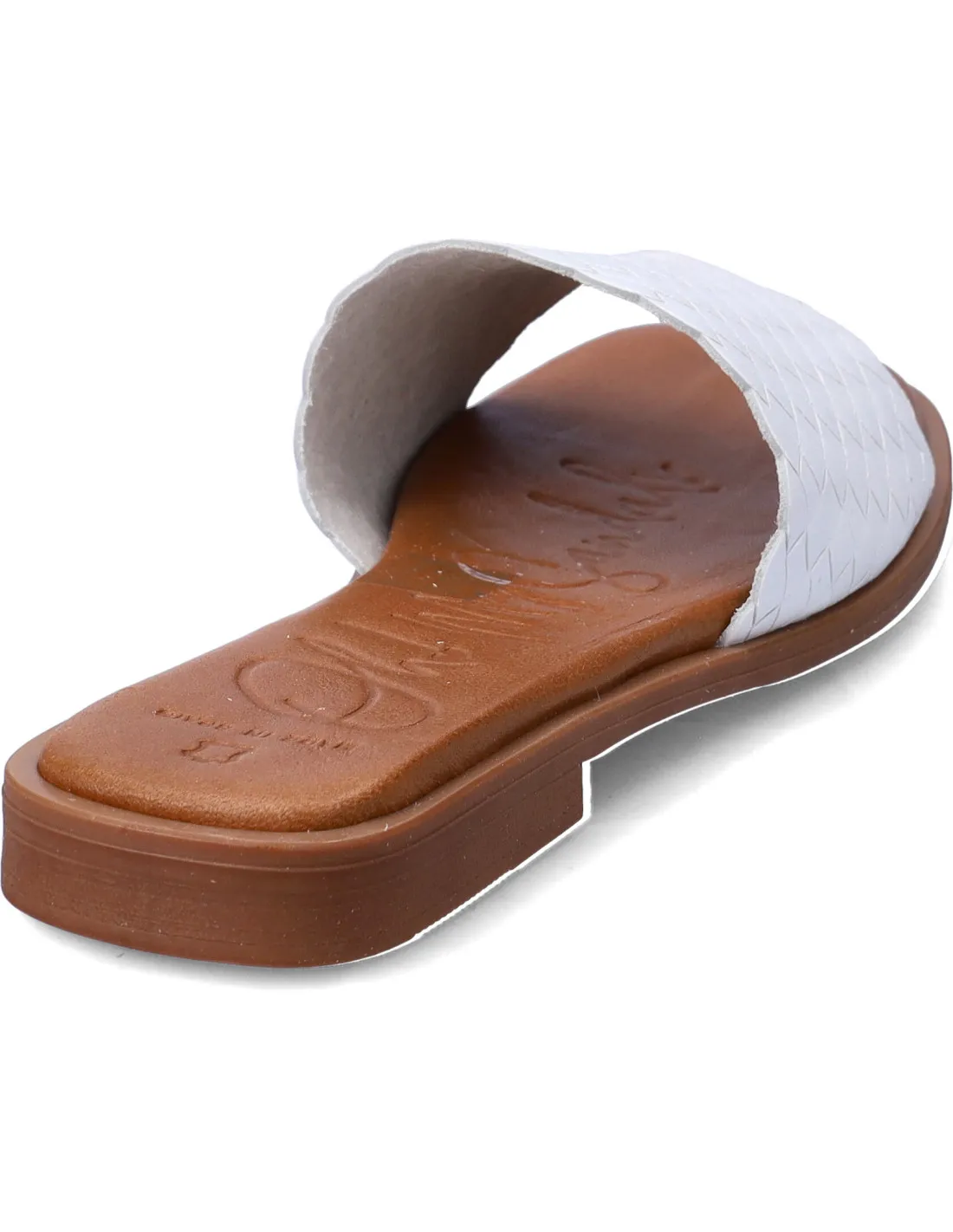Oh My Sandals sandalo basso blanco