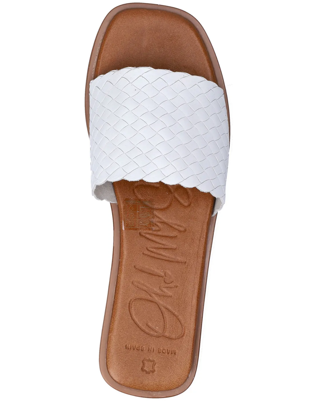 Oh My Sandals sandalo basso blanco
