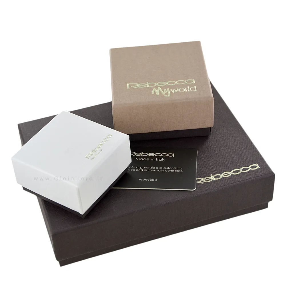ORECCHINI REBECCA IN BRONZO CON CHARM PERLA HOLLYWOOD