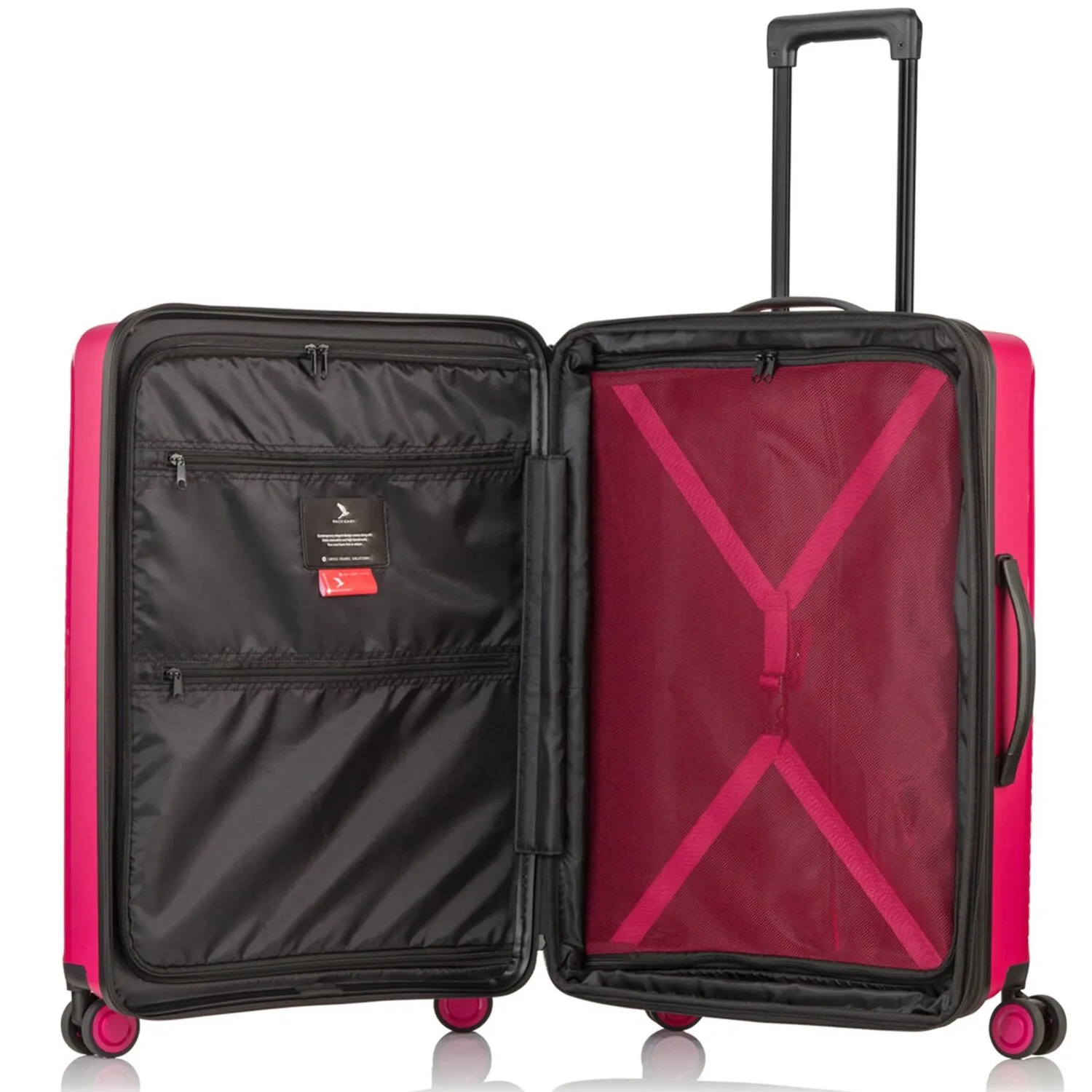 Pack Easy Jet 4 ruote Carrello 64 cm con piega di espansione