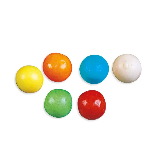 Palline di gomma da masticare colorate - Fini Chicle bolos surt - 90 gr
