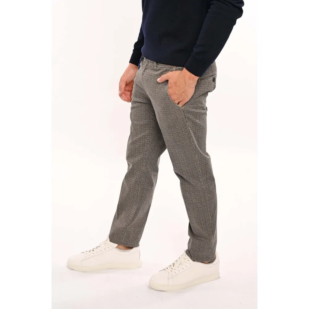 Pantalone a fantasia tasca a filo Manuel Ritz