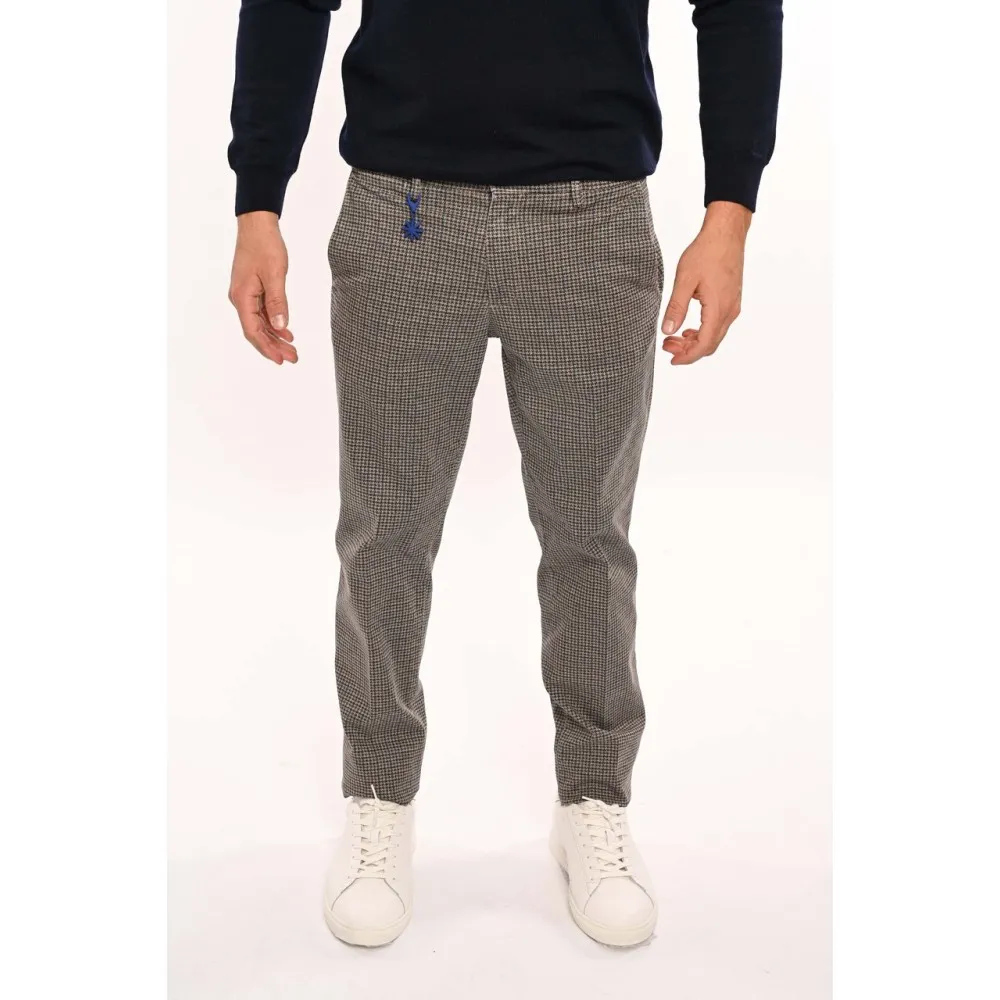 Pantalone a fantasia tasca a filo Manuel Ritz