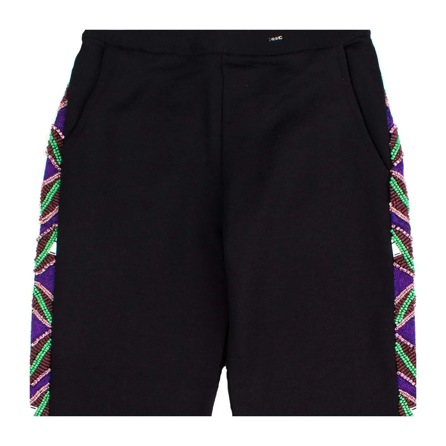 Pantalone Felpa Nero Bambina Teen
