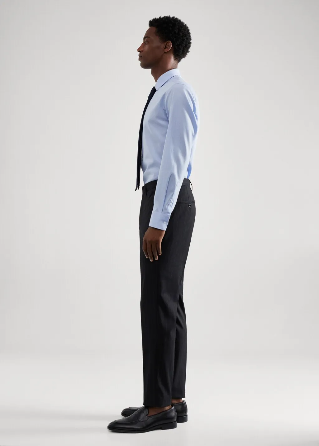 Pantaloni completo slim-fit tessuto comfort stretch