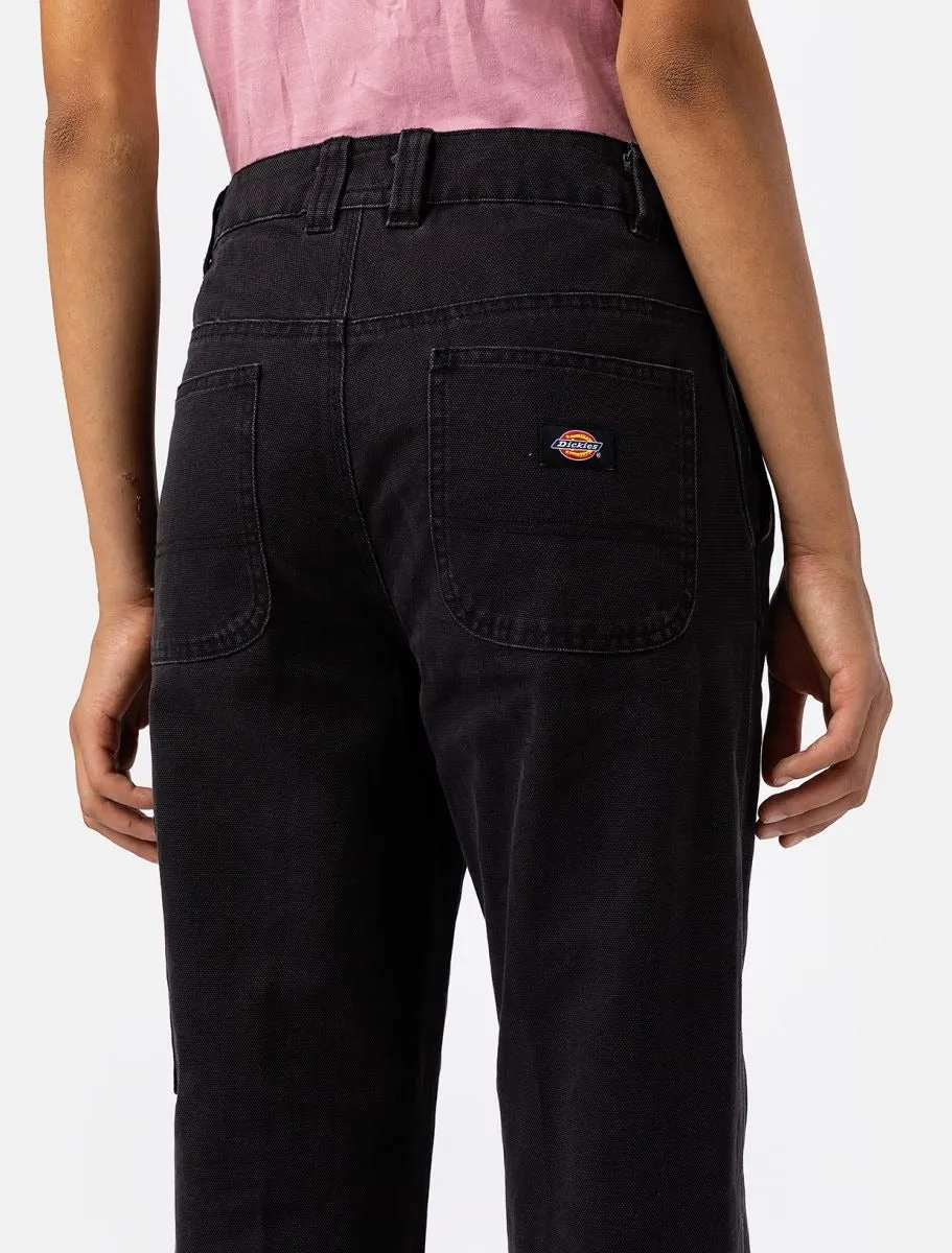 Pantaloni Dickies Duck Canvas Nero Donna