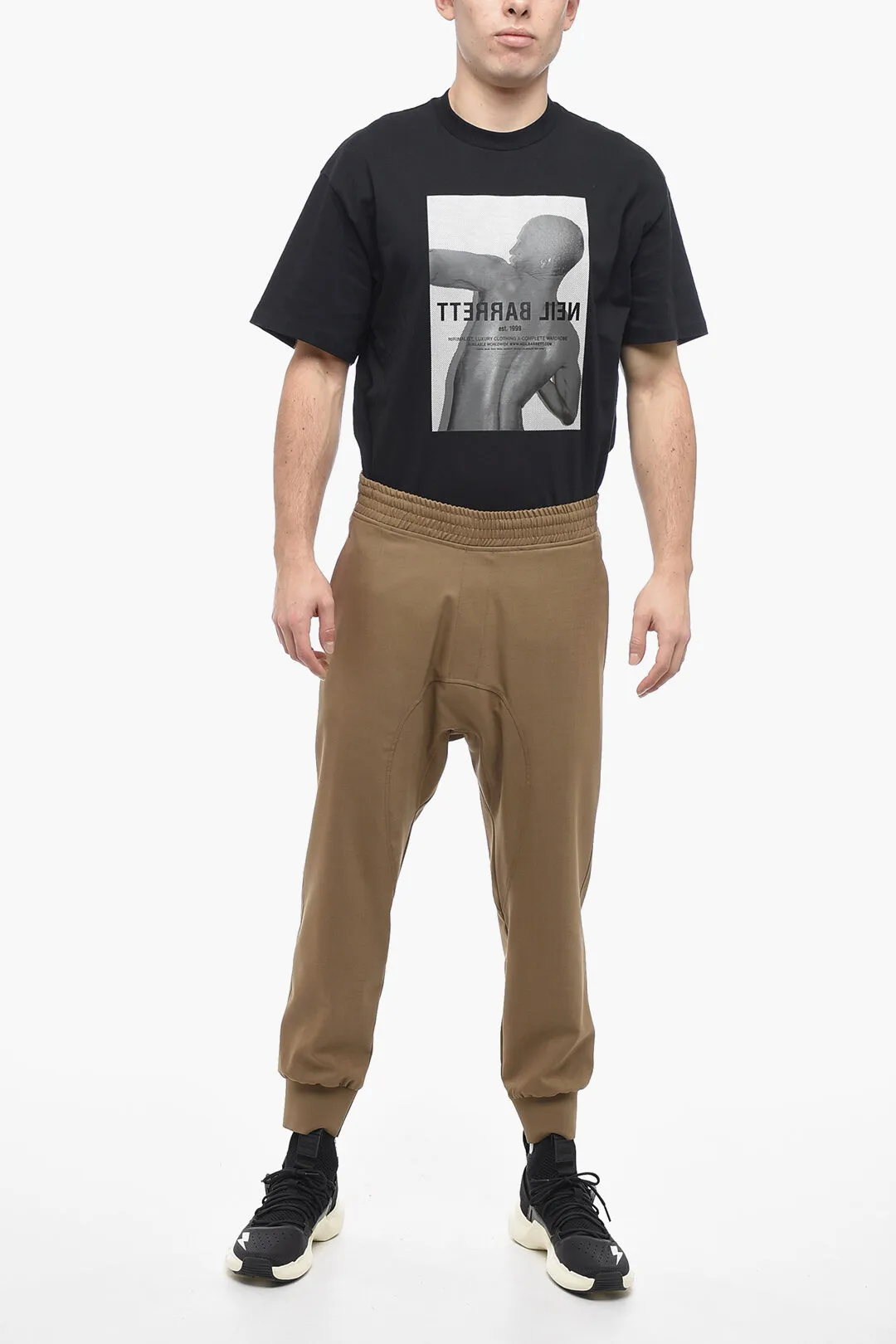 Pantaloni Slouch Fit CHARLIE con Polsini