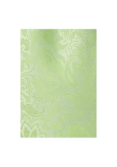 Papillon e fazzoletto da taschino verde chiaro