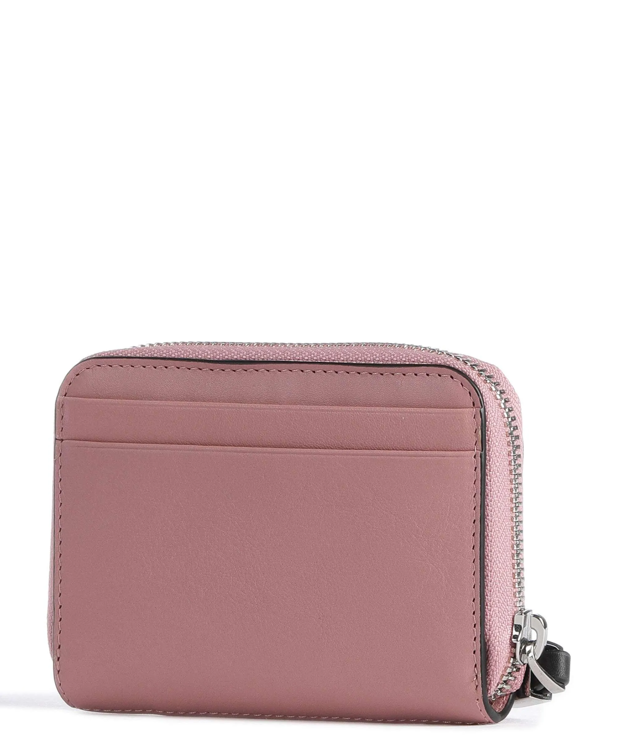  Piquadro Circle RFID Portafoglio pelle di vacchetta finemente grana rosa  