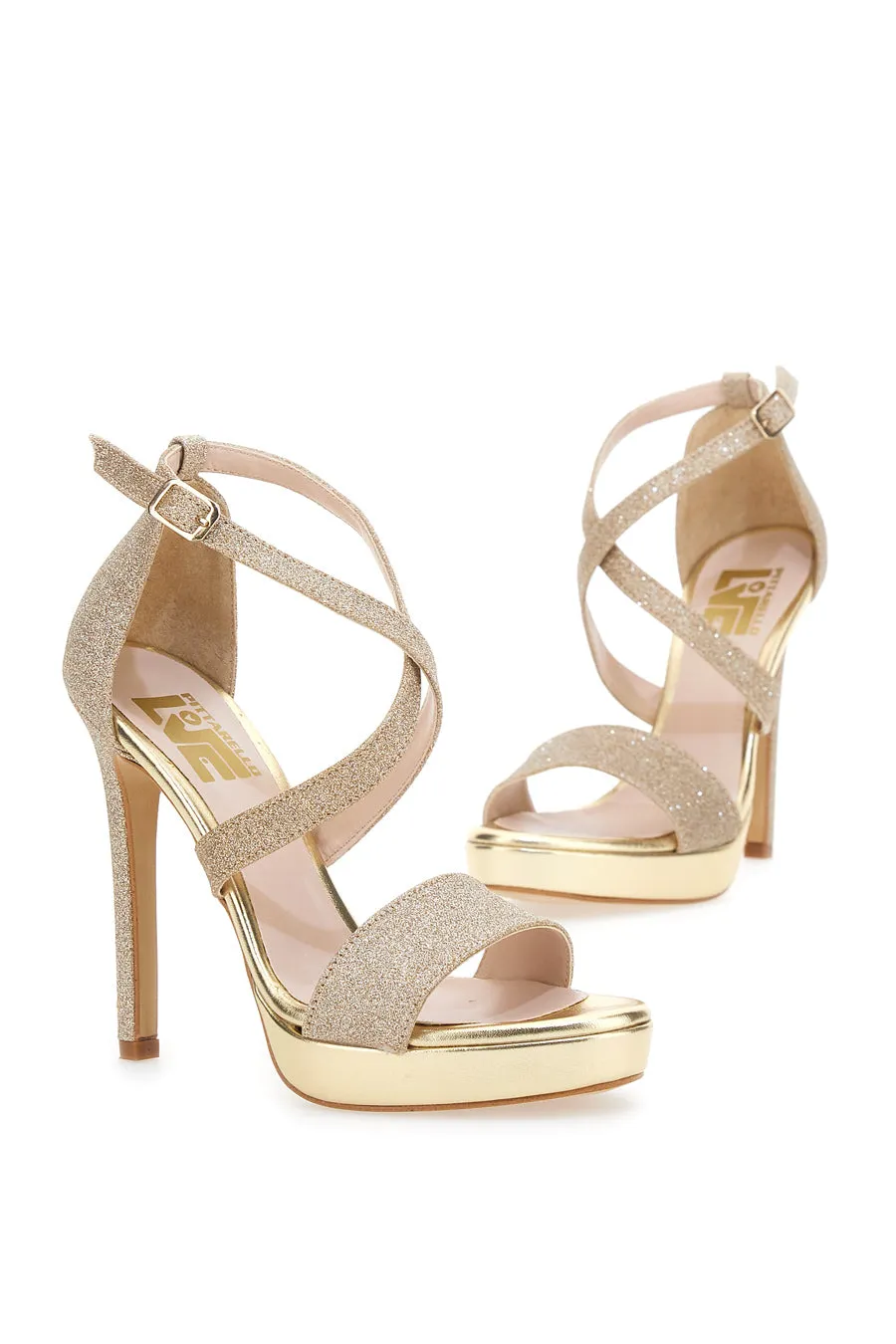   PITTARELLO LOVE Sandali Pittarello Love 2450 Platino