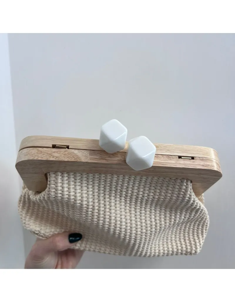 POCHETTE GENEVIEVE BEIGE