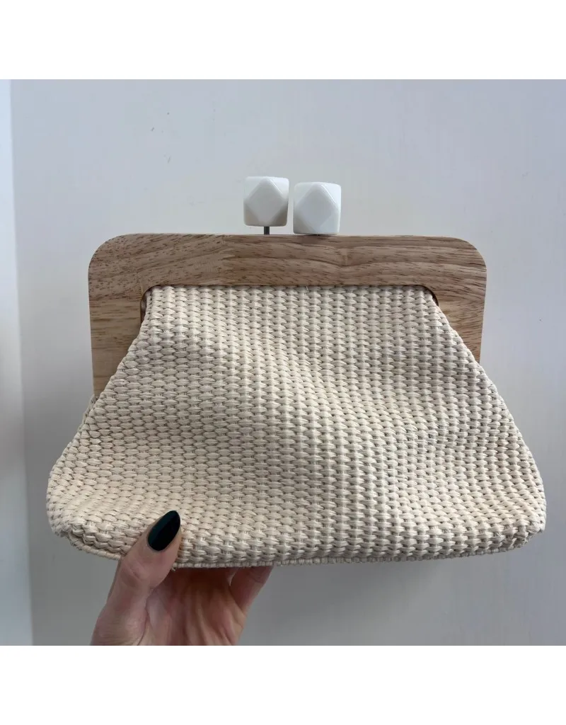 POCHETTE GENEVIEVE BEIGE