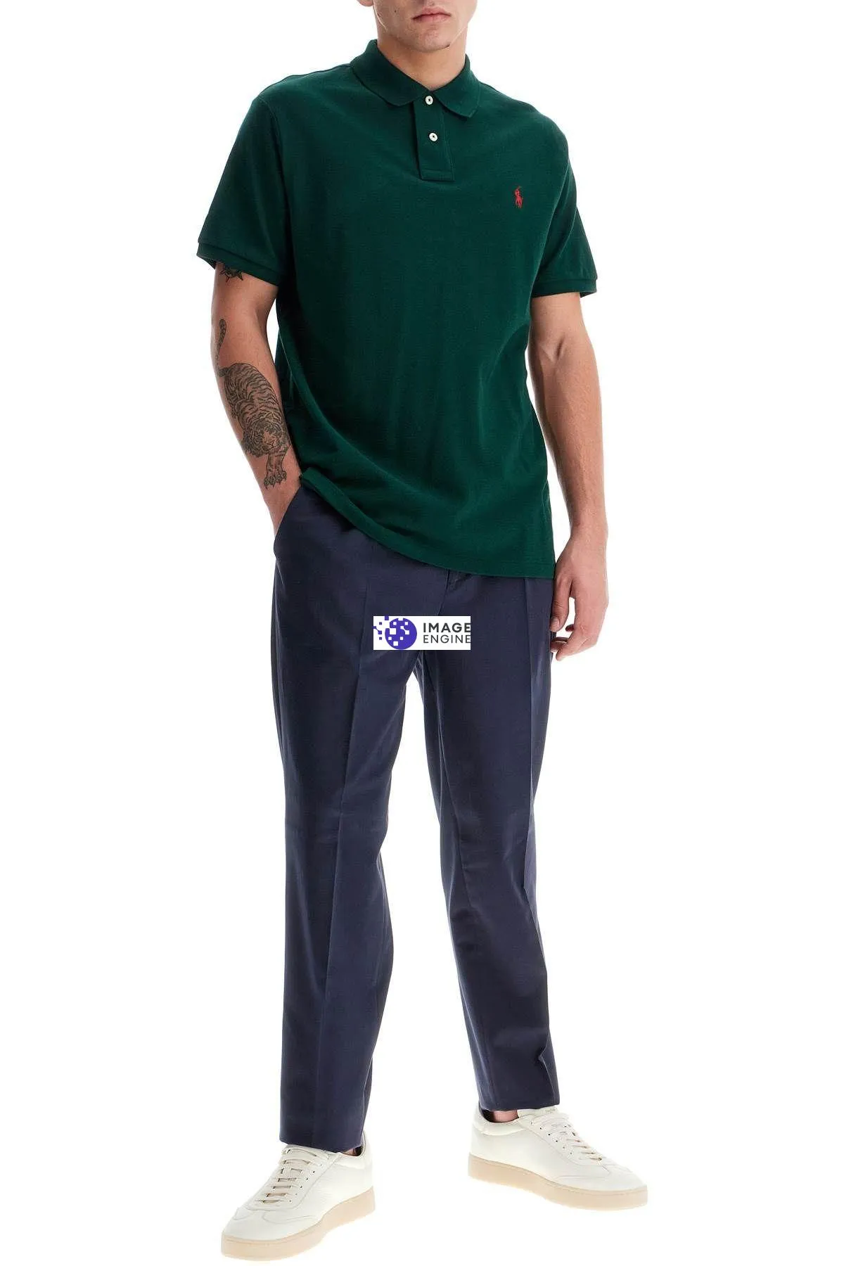 Polo manica corta Custom Slim Fit