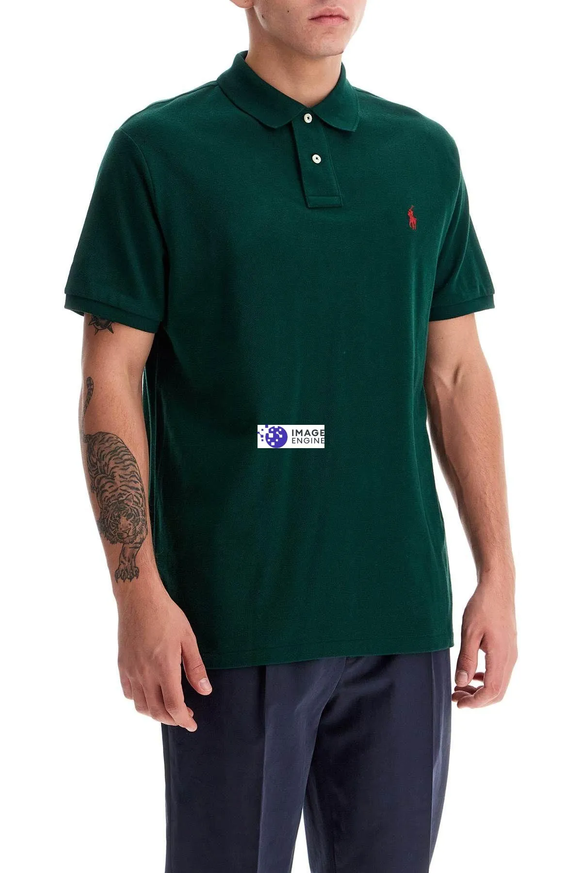 Polo manica corta Custom Slim Fit