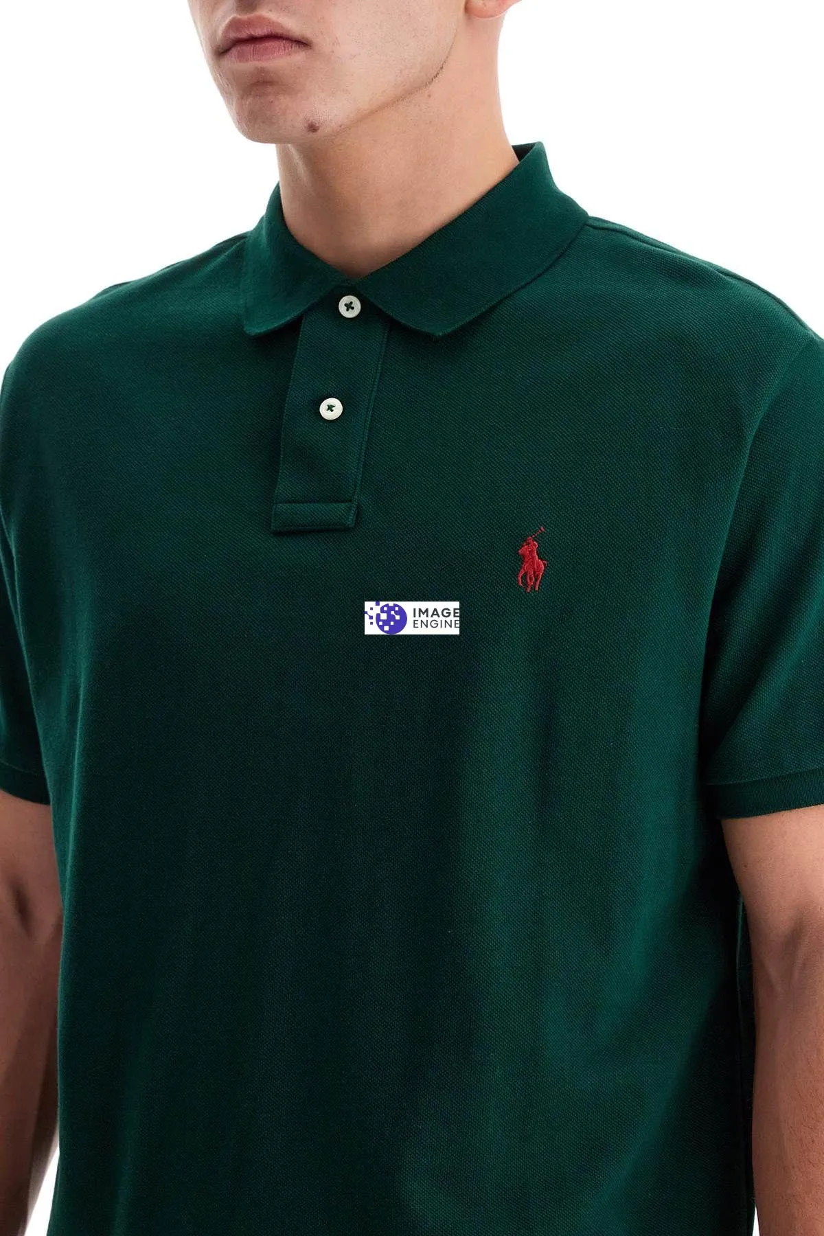 Polo manica corta Custom Slim Fit