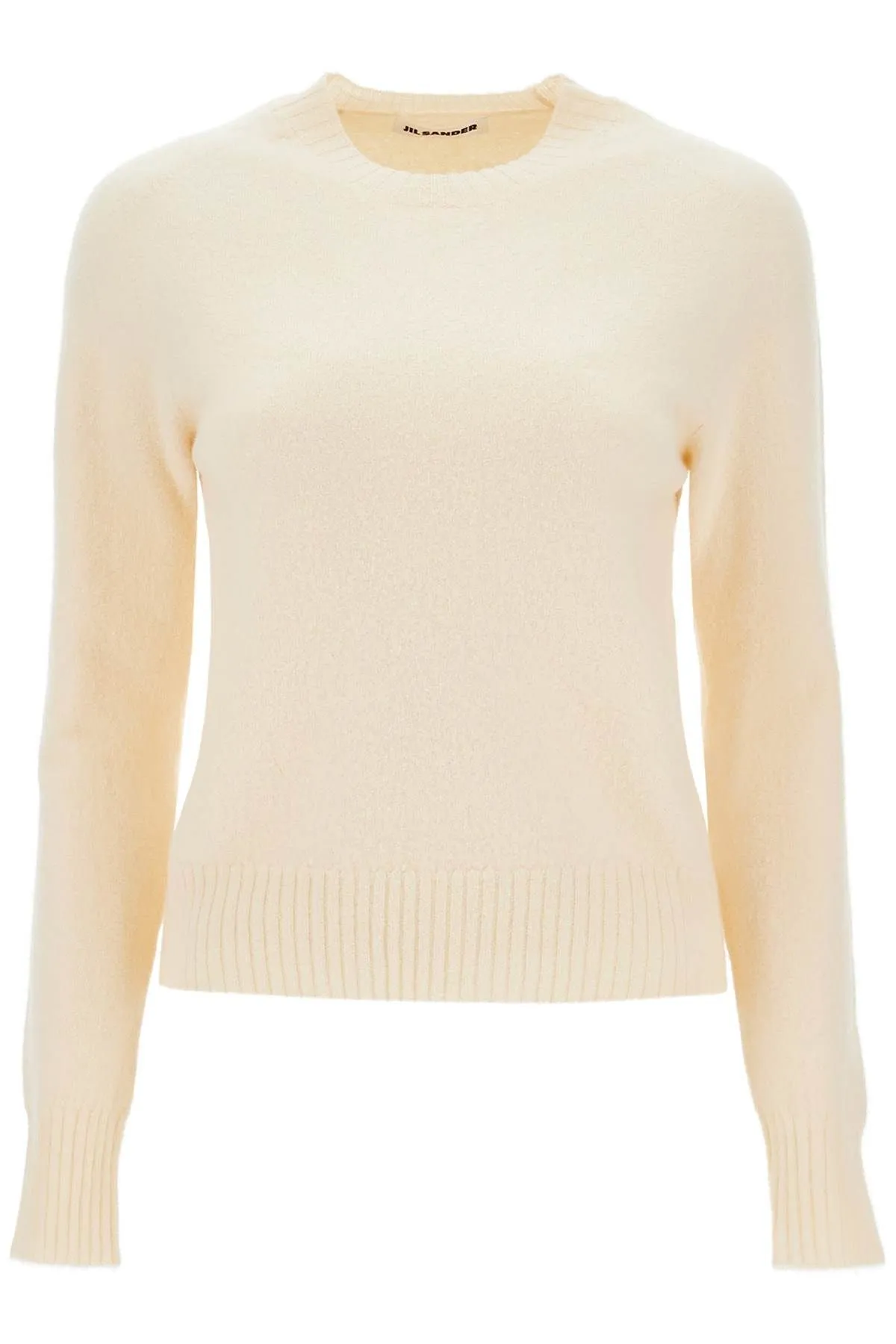 Pullover girocollo in lana