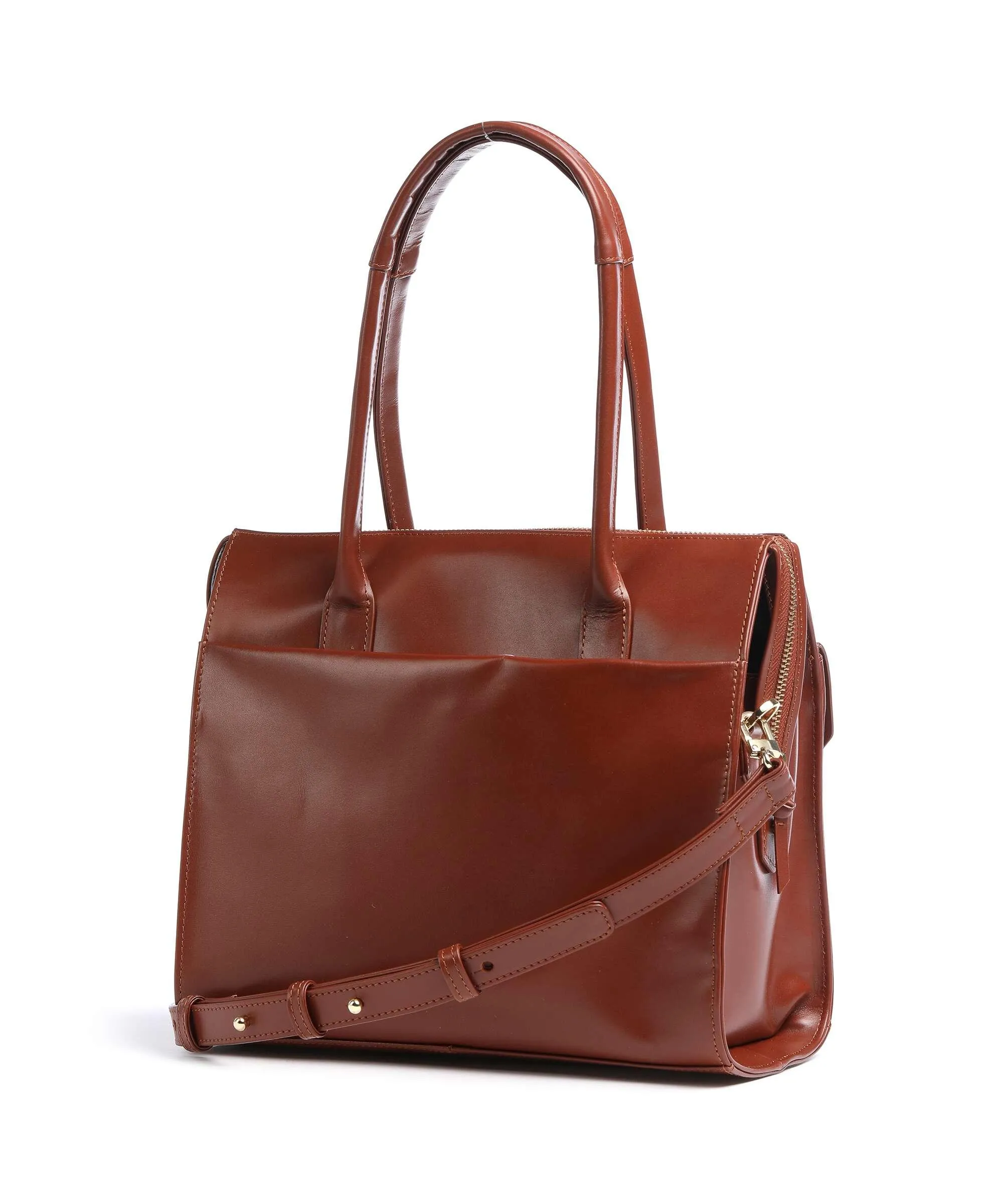  Royal RepubliQ Empress Borsa a mano pelle a grana fine cognac  
