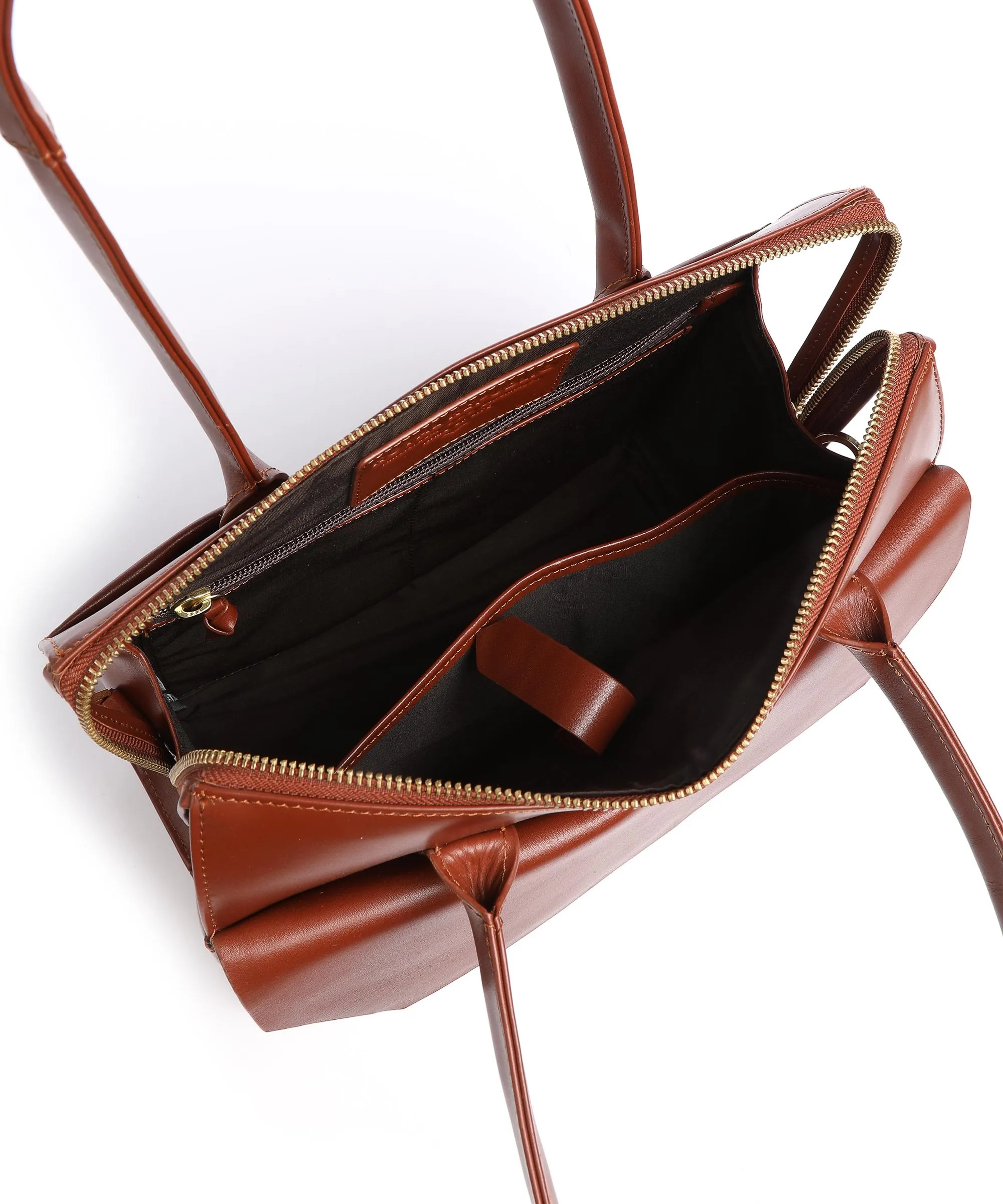  Royal RepubliQ Empress Borsa a mano pelle a grana fine cognac  
