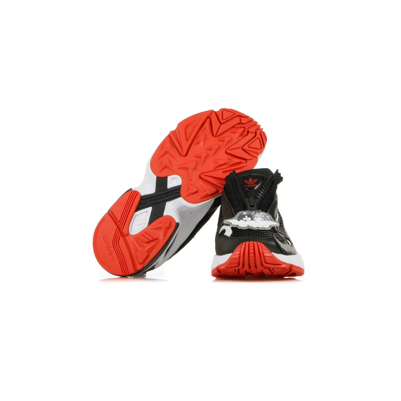 Scarpa Bassa Donna Falcon Zip W Core Black/cloud White/red
