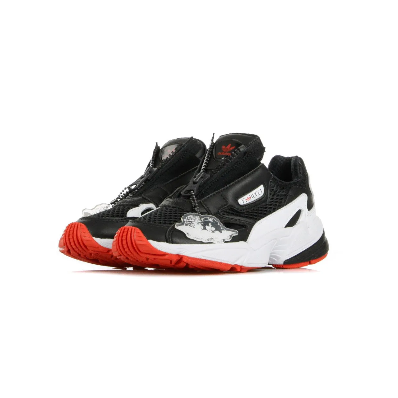 Scarpa Bassa Donna Falcon Zip W Core Black/cloud White/red