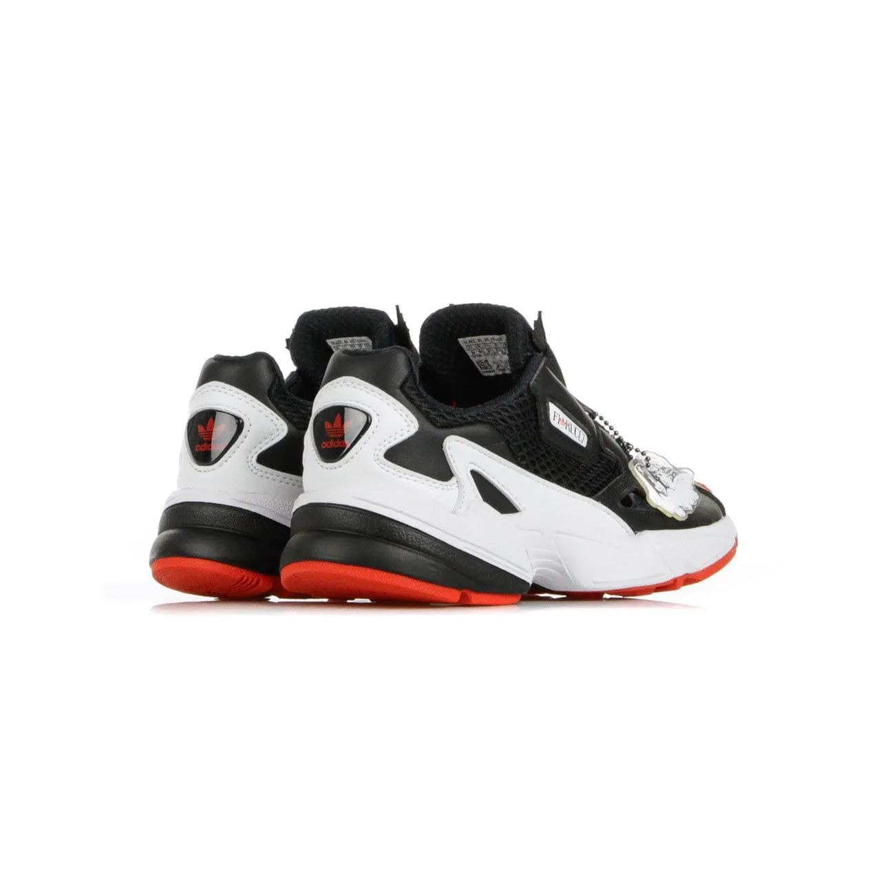 Scarpa Bassa Donna Falcon Zip W Core Black/cloud White/red