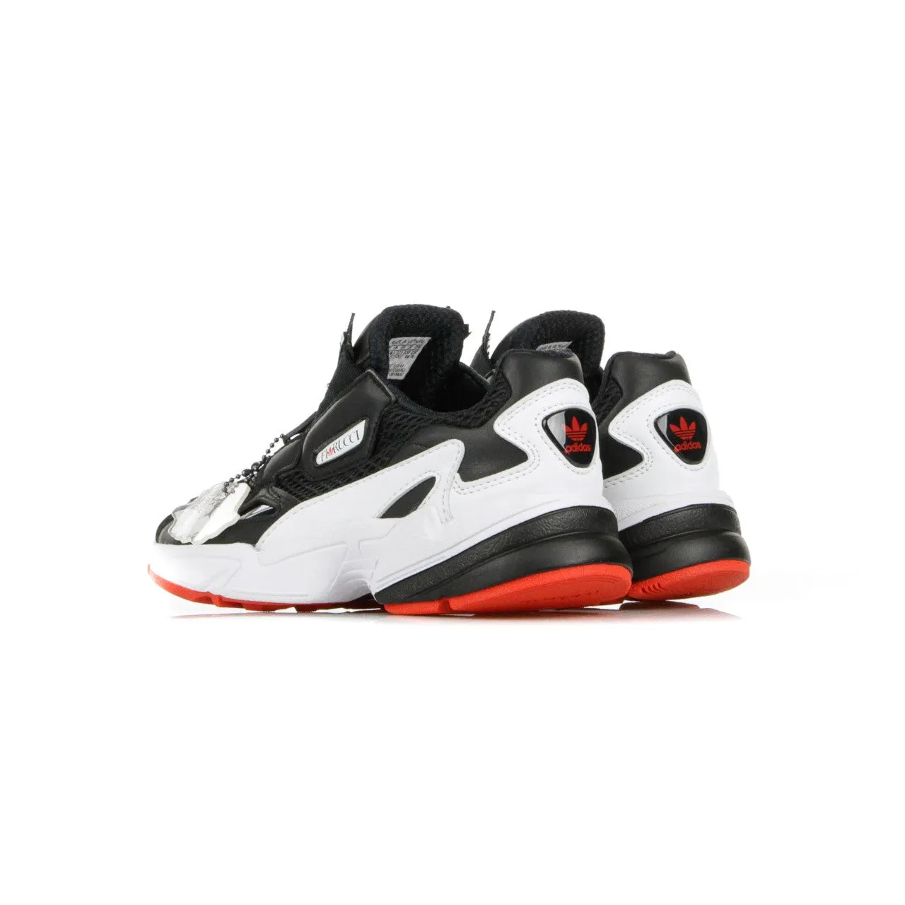 Scarpa Bassa Donna Falcon Zip W Core Black/cloud White/red
