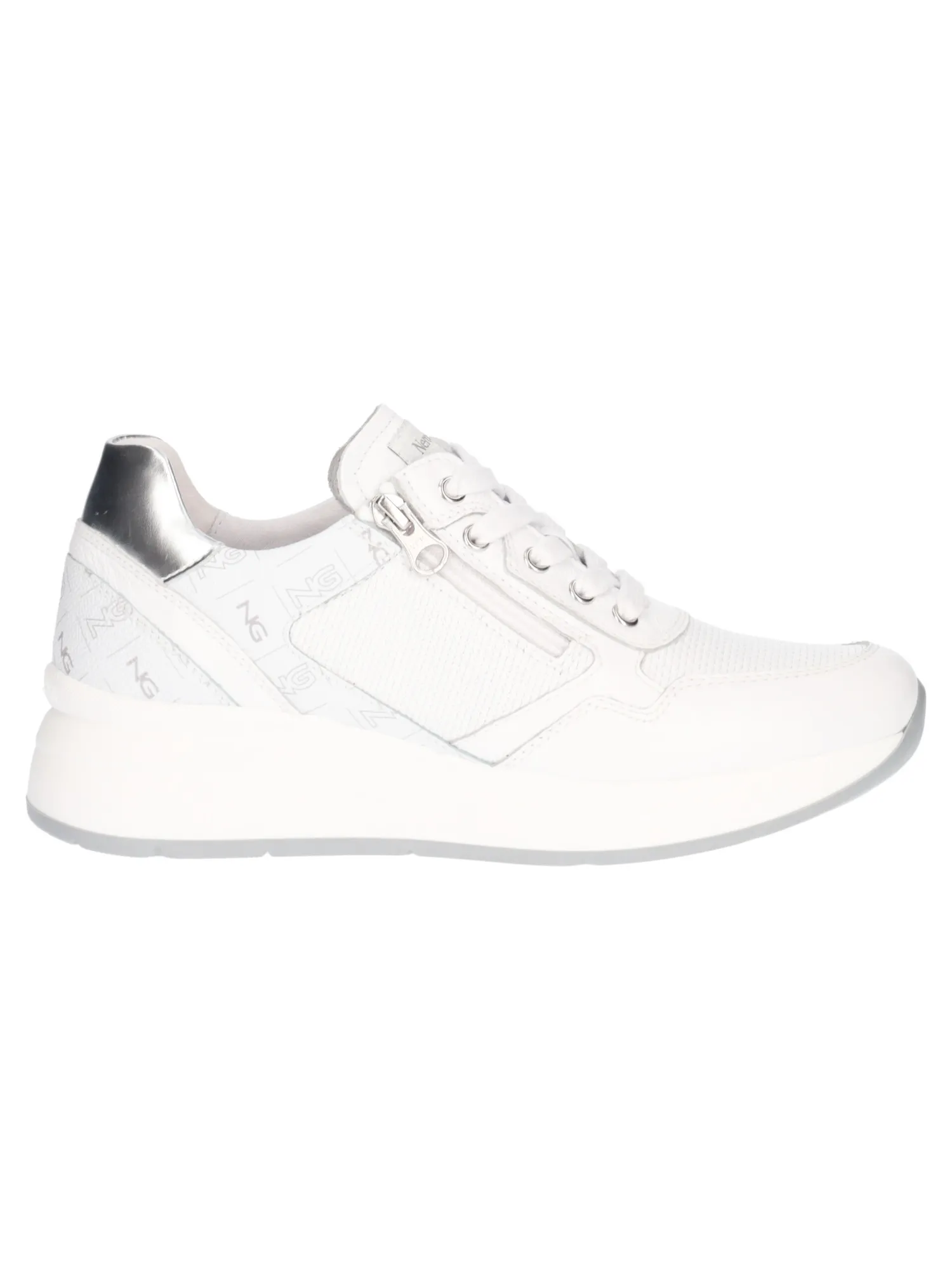 Scarpa casual Nero Giardini da donna bianca
