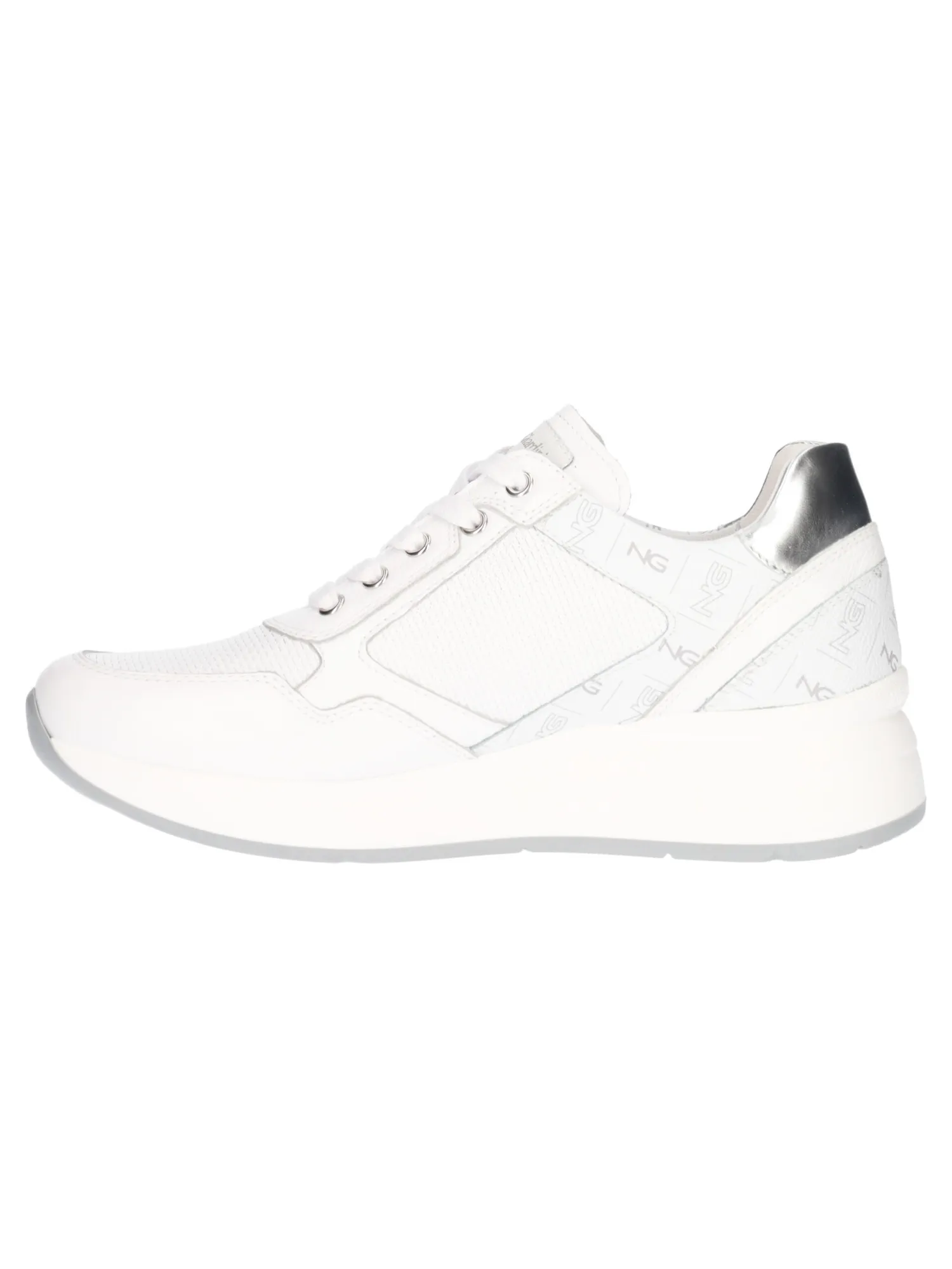 Scarpa casual Nero Giardini da donna bianca