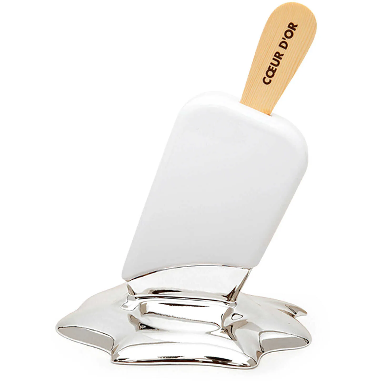 Scultura Coeur d'or di Studio Design di colore bianco e argento