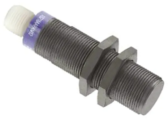Sensore di prossimità Cilindro filettato Telemecanique Sensors, M18, rilevamento 12 mm, 12 → 48 V c.c.