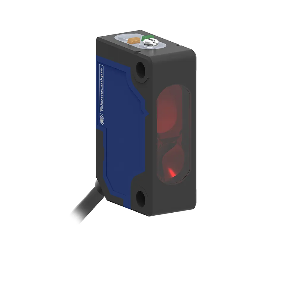 Sensore fotoelettrico Miniaturizzato Telemecanique Sensors, a diffusione, rilevamento 1,1 m, uscita PNP