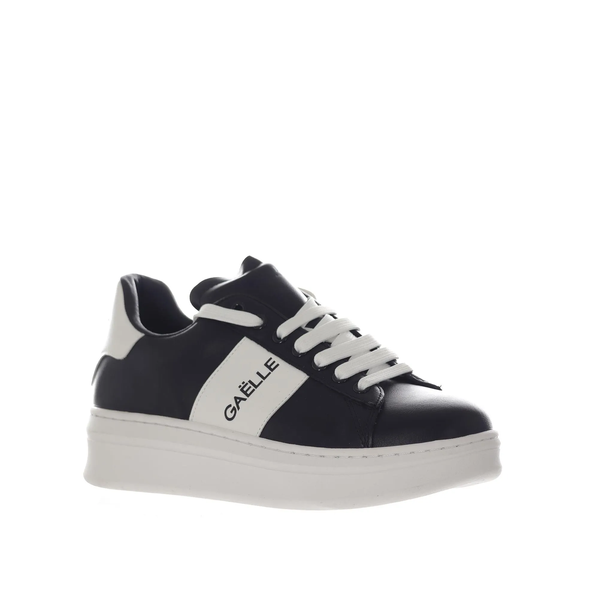 Sneaker addict in ecopelle con banda laterale