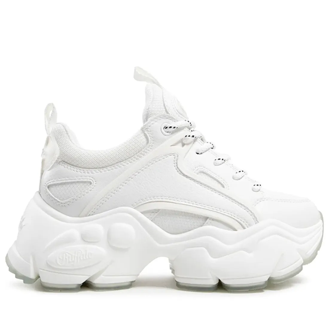 Sneaker chunky vegana da donna Buffalo Binary C bianca