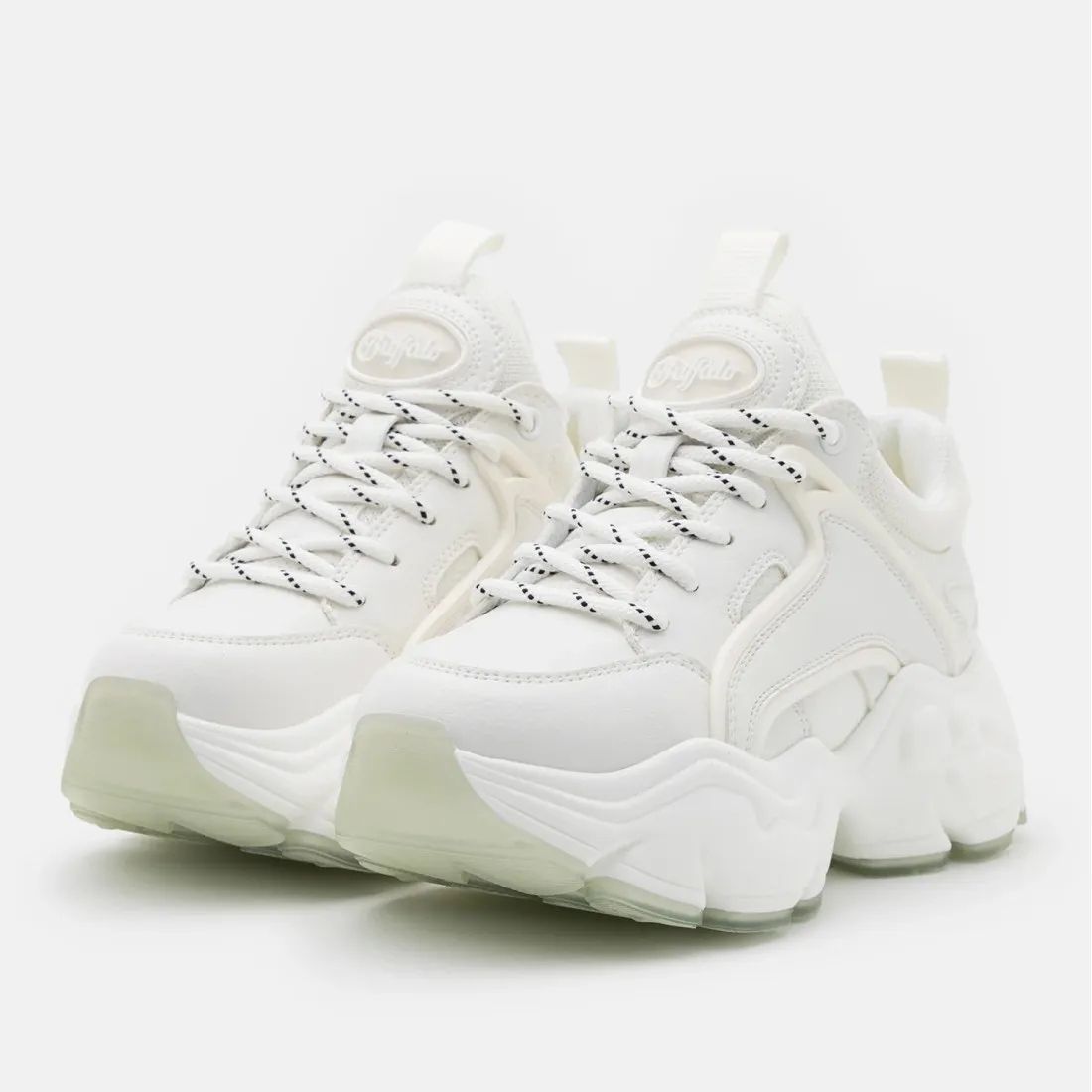 Sneaker chunky vegana da donna Buffalo Binary C bianca